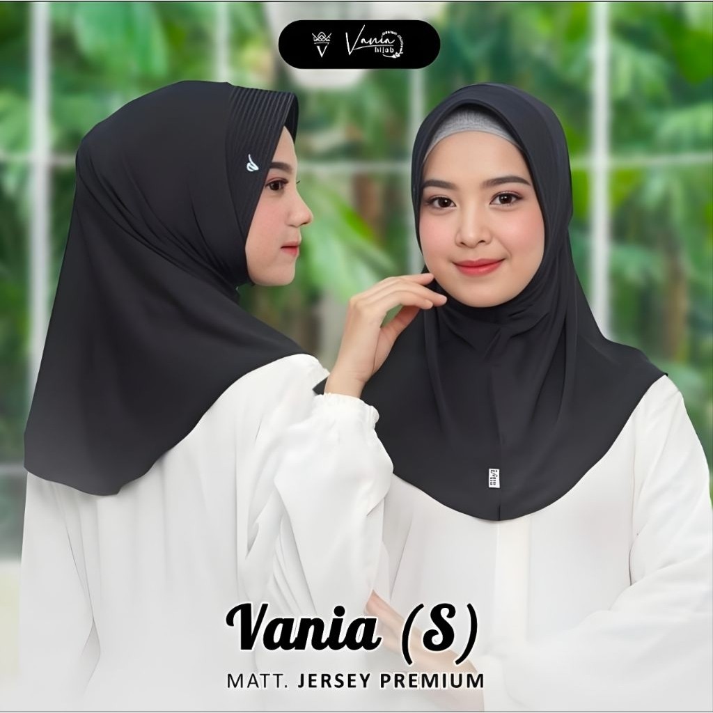 Vania S By Vania Hijab || Instan Hijab Sport || Hijab Bergo Sport || Jilbab Bergo Sport || Jilbab Be