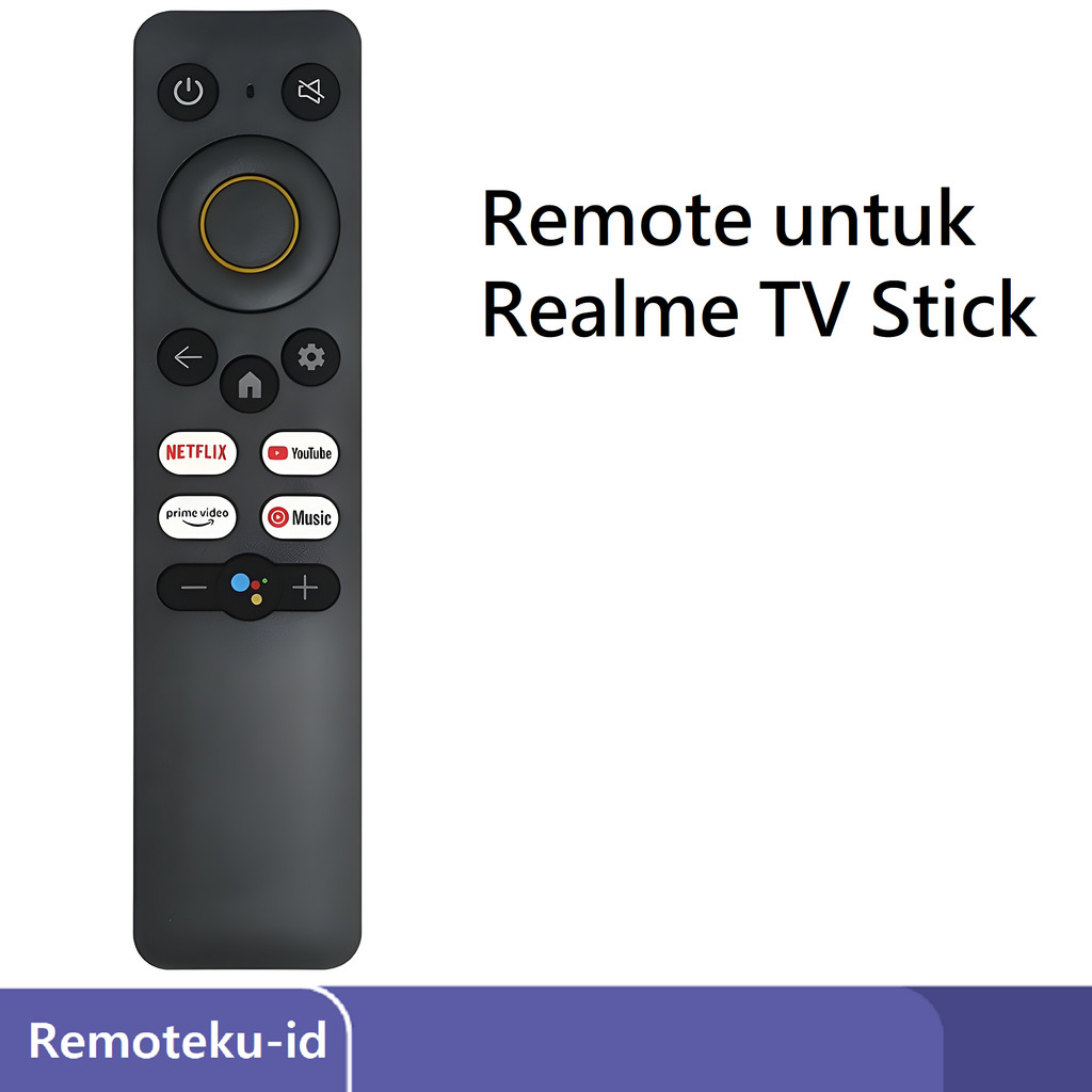 Remote TV Realme Stick Voice Original 1080P 4k Smart Google TV Stick