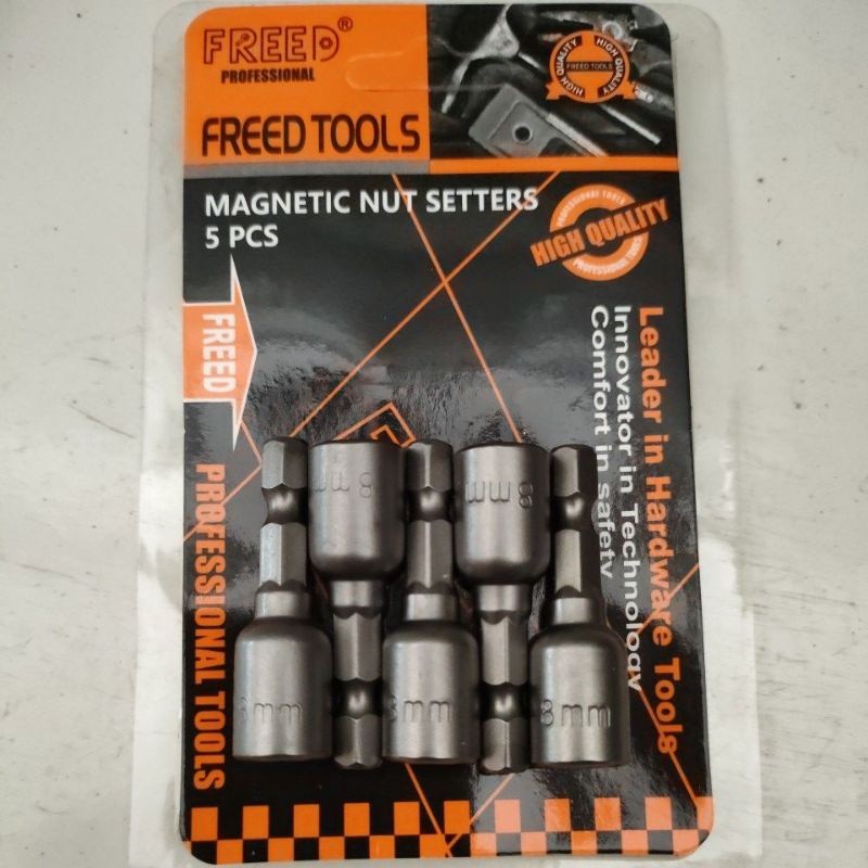 Mata baut roofing kanal baja ringan 8 mm Mata sok baja 8mm x 42mm kepala baut baja ringan