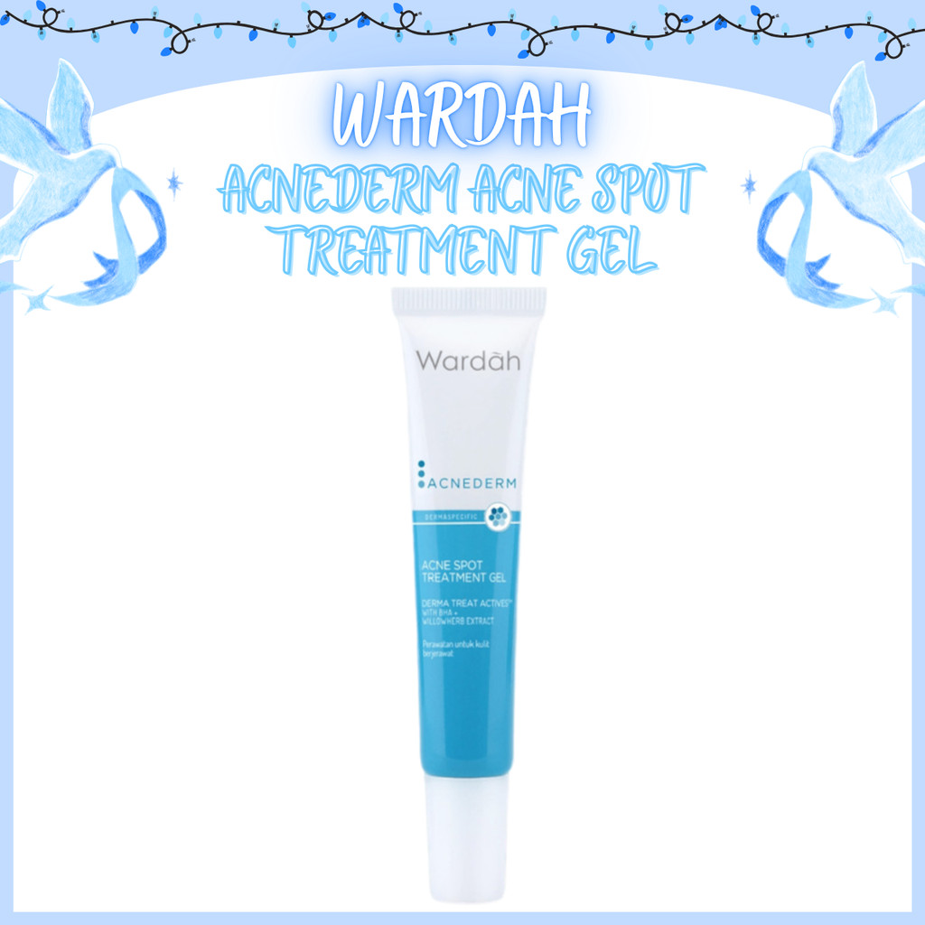 Wardah Acnederm Acne Spot Treatment Gel 15ml | Obat Totol Jerawat