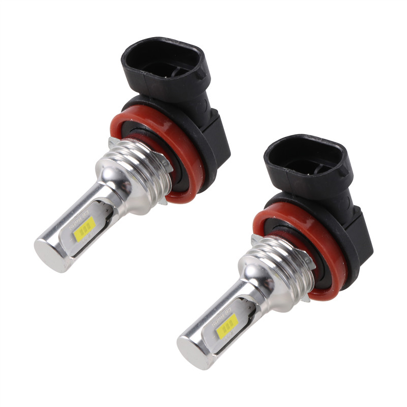 Super Bright H8 H9 H11 LED Headlight Bulb Kit HIGHLOW Light 8000LM 8000K Ice Blue 80W