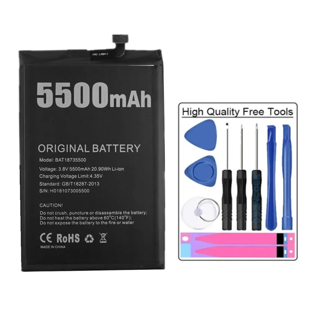 New Original Battery For DOOGEE V20 S99 S98 S97 S96 S86 Pro S88 Plus S60 S50 N10 N20 BL12000 Pro BL5