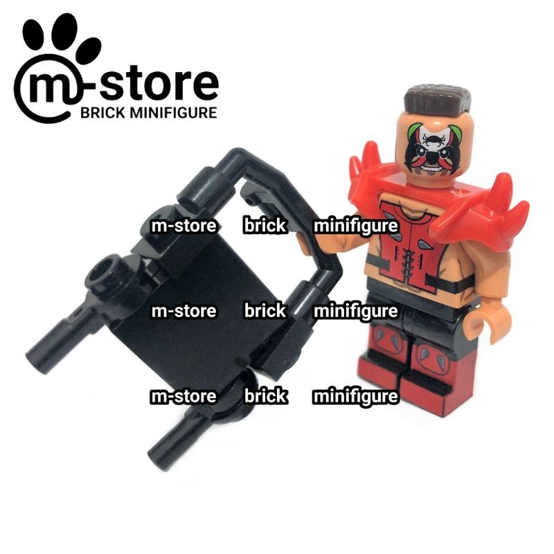 mainan kreatif edukatif wrestling legion of doom road warrior animal