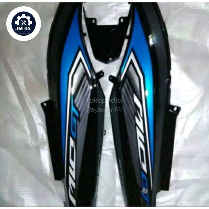 COVER BODY BELAKANG KANA KIRI MOTOR YAMAHA MIO GT+STRIPING