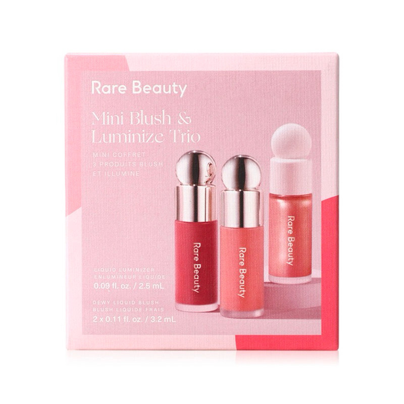 LIMITED EDITION RARE BEAUTY MINI BLUSH & LUMINIZE TRIO SET