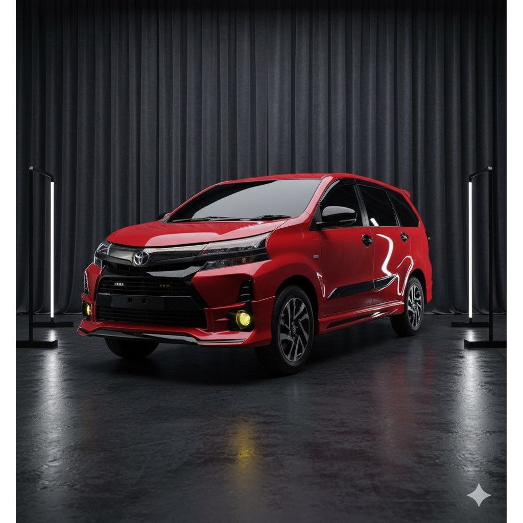 Bodykit Avanza Veloz GR 2019_2021 Depan dan Belakang GRADE_A DURAPLEK 100%