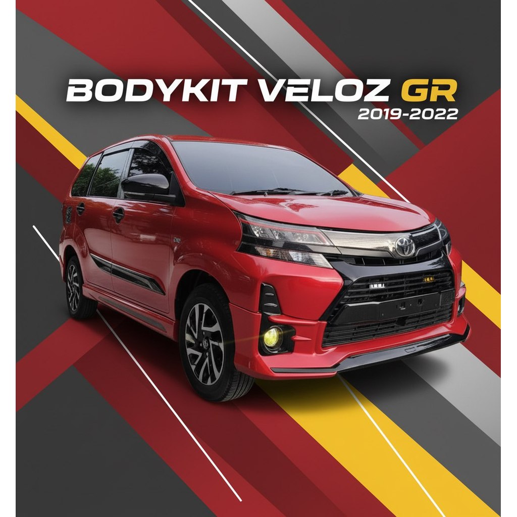 bodikit bemper BODIKIT VELOS body kit Bodykit veloz 2019-2022 gr body kit avanza veloz gr bodikit ve