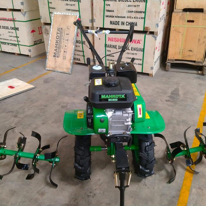 Traktor Ladang Cultivator/ Mini Tiller Mahkota MC-800G Mesin MGX 220 (8HP)