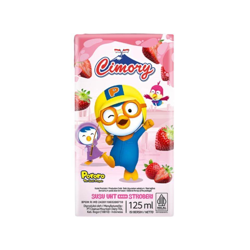 Cimory Susu UHT Strawberry 125 ml