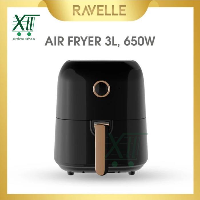 ( PROMO ) RAVELLE RAF~300 AIR FRYER 3 LITER Penggorengan Tanpa Minyak 650 Watt