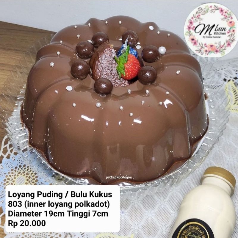 INNER LOYANG PUDING POLKADOT (innernya saja) loyang 803