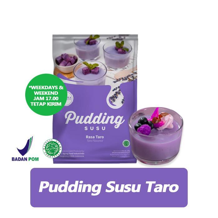 [2 PCS] Omura Pudding Susu Taro