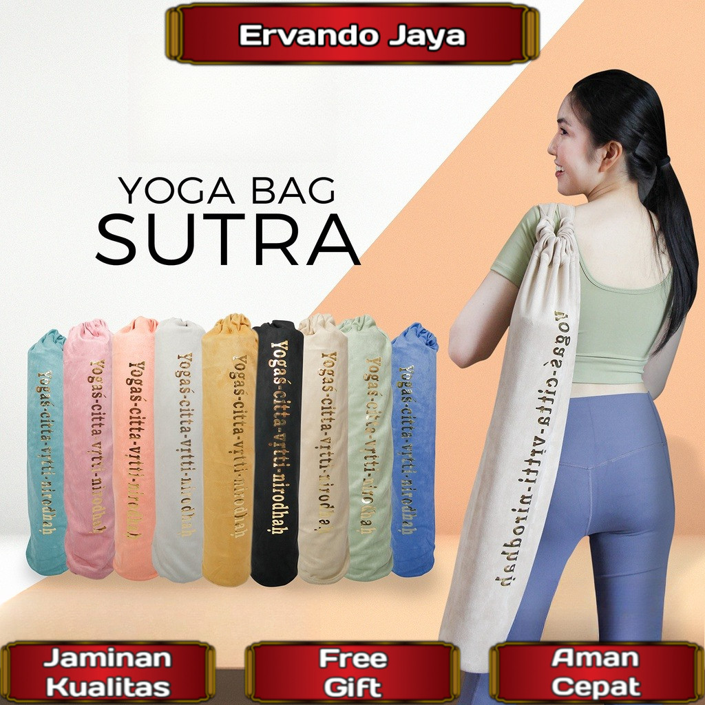 Sutra Yoga Bag / Tas Yoga Mat / Tas Matras Premium / Tas Yoga Ransel / Yoga Bag Sutra / Tas Yoga Sut