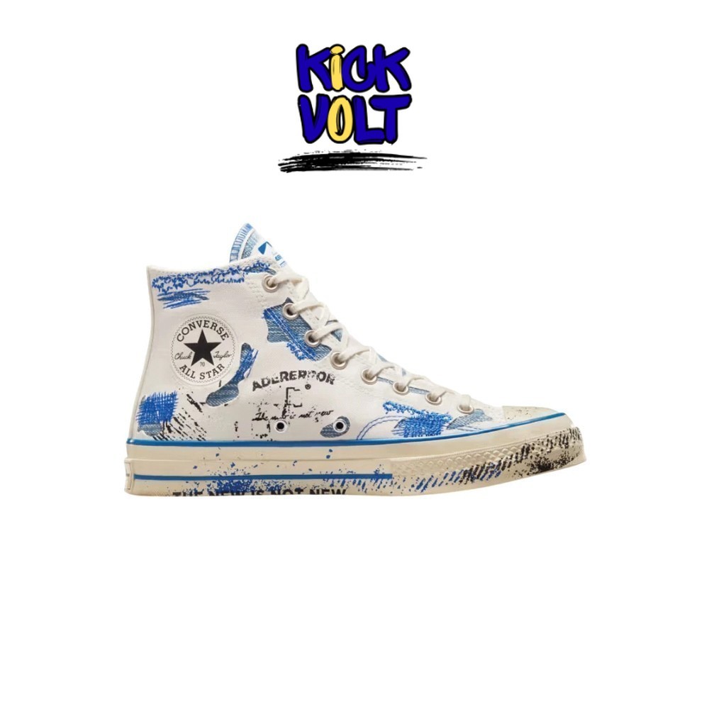 Sneakers Converse Chuck Taylor All Star 70 High Ader Error White Blue Imperial A05351C  Original  Un