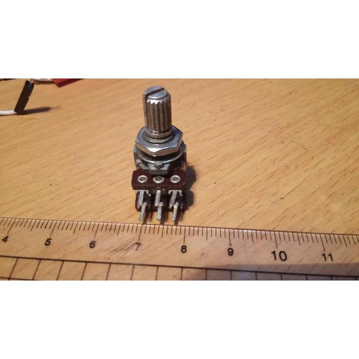 Potensio 50k ohm 50 k ohm Stereo NOS NEW....