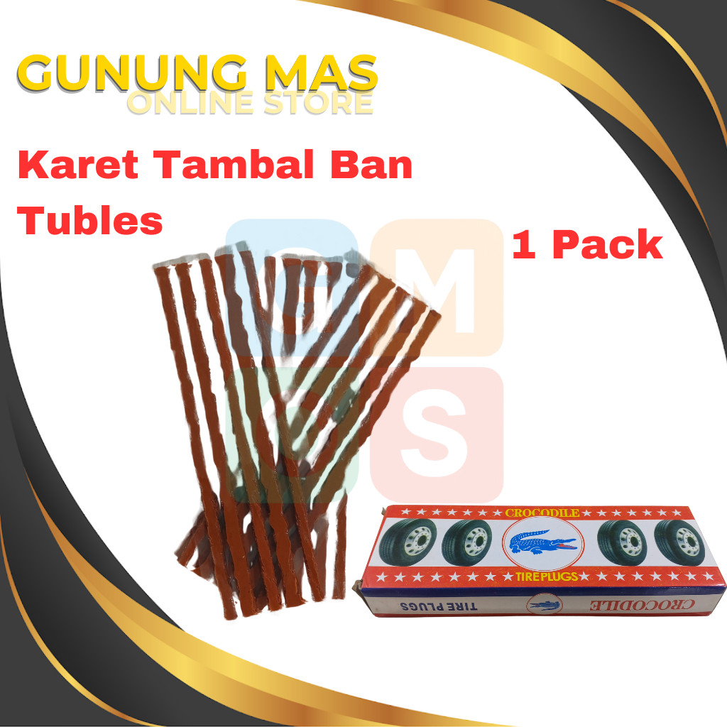 Karet Tambal Ban // Refill Isi Karet Ban Tubles // Lem Cacing Tubles
