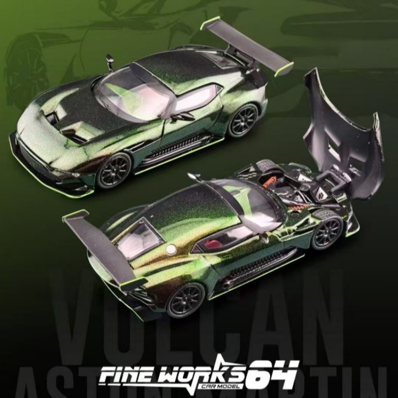 FineWorks 1/64 VULCAN 2025 Foshan Exhibition Limited Etion alloy Car Model