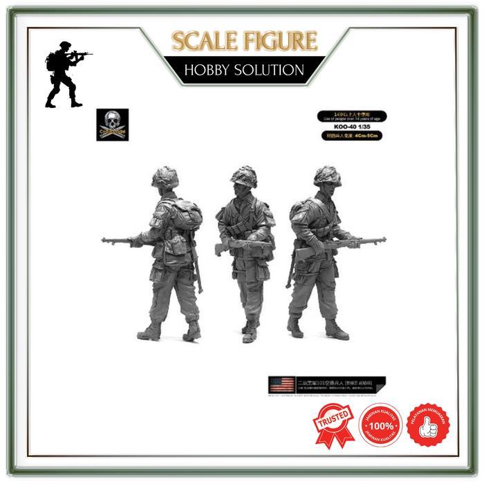 1/35 Resin Figure ww2 American soldier KOO-40