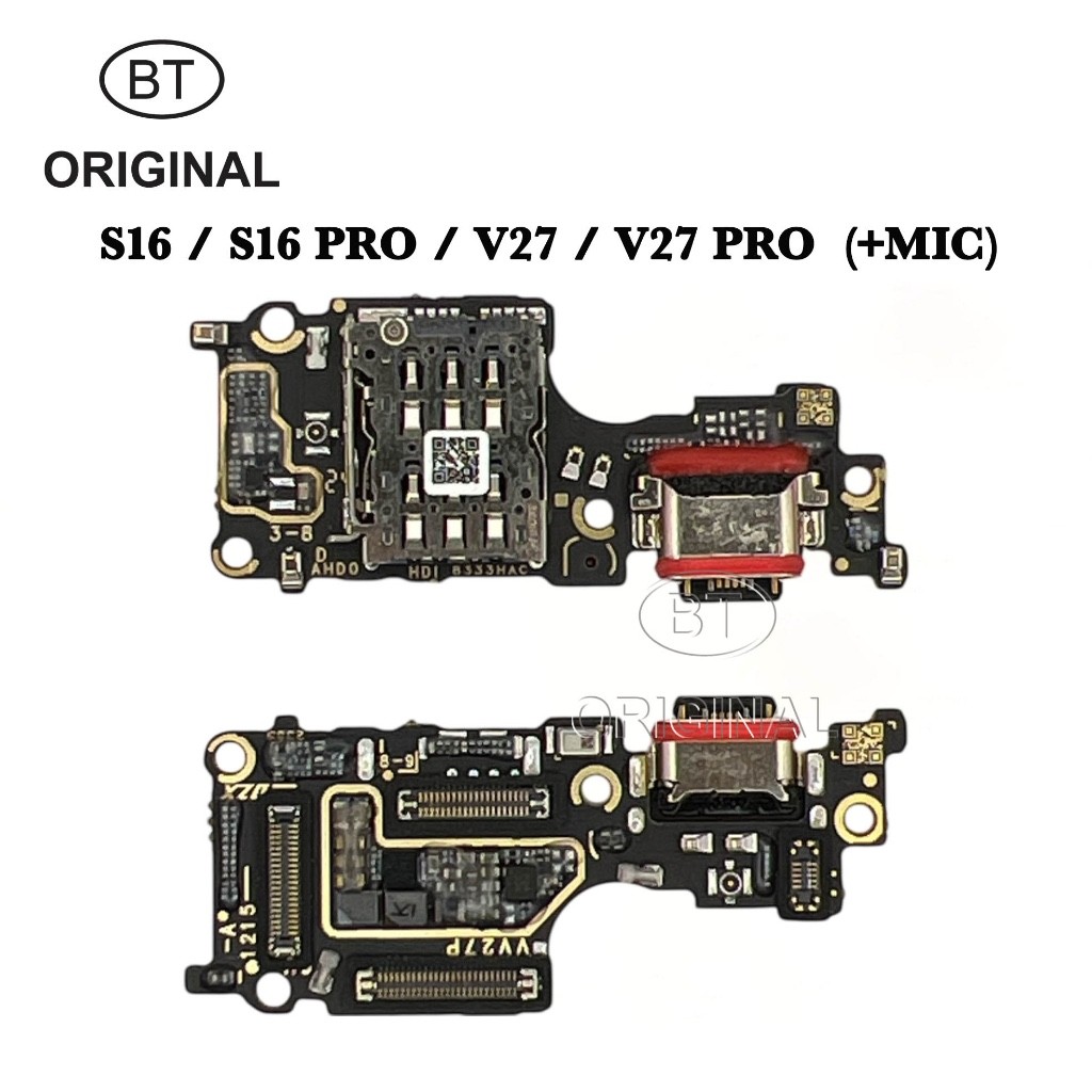 MEETOO | Flexibel Charger + IC VIVO V27 5G / S16 5G / V27 PRO 5G / S16 PRO ORIGINAL 1:1 + MIC Full K