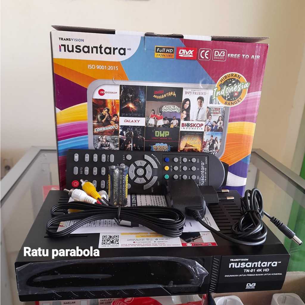 TRANSVISION NUSANTARA HD Strawberry Bonus channel 1 bulan Nusa diamond + 1 tahun nasional