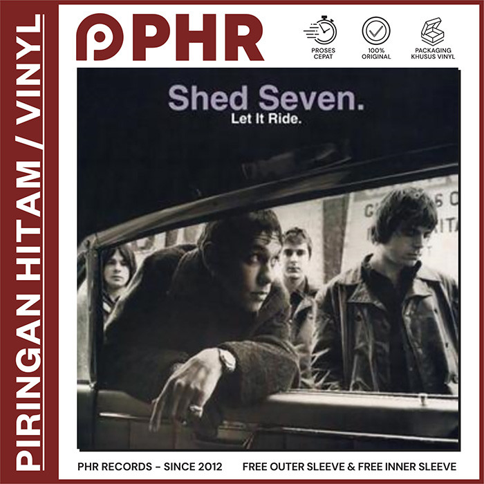 Vinyl SHED SEVEN - Let It Ride [Piringan Hitam/LP/PH]
