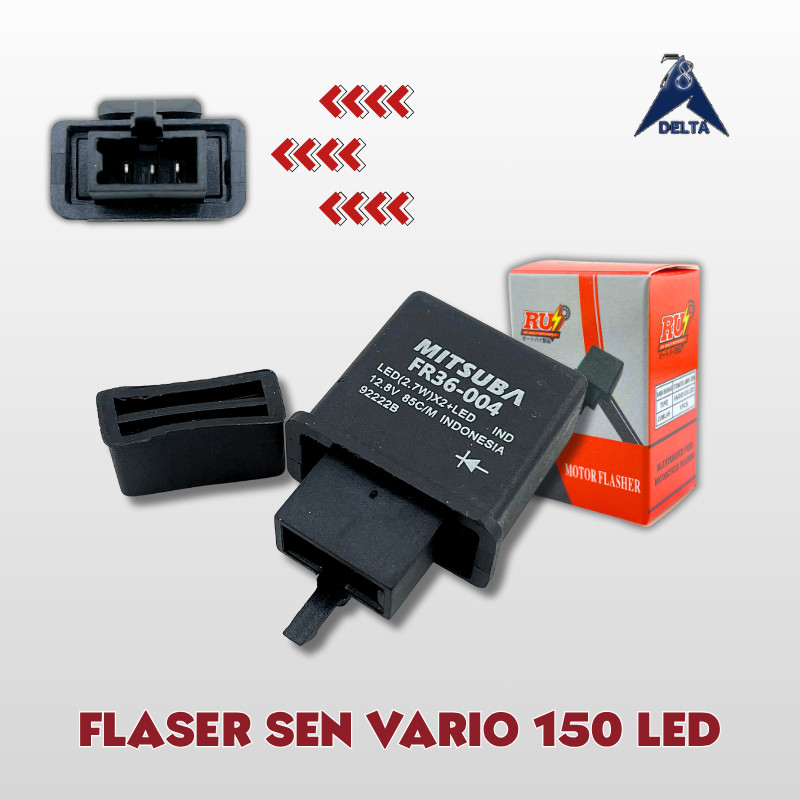FLASER SEN VARIO 150 LED-FLASHER MOTOR RELAY PENGEDIP LED SEIN HAZARD CBR VARIO ADV PCX 150 125 LED