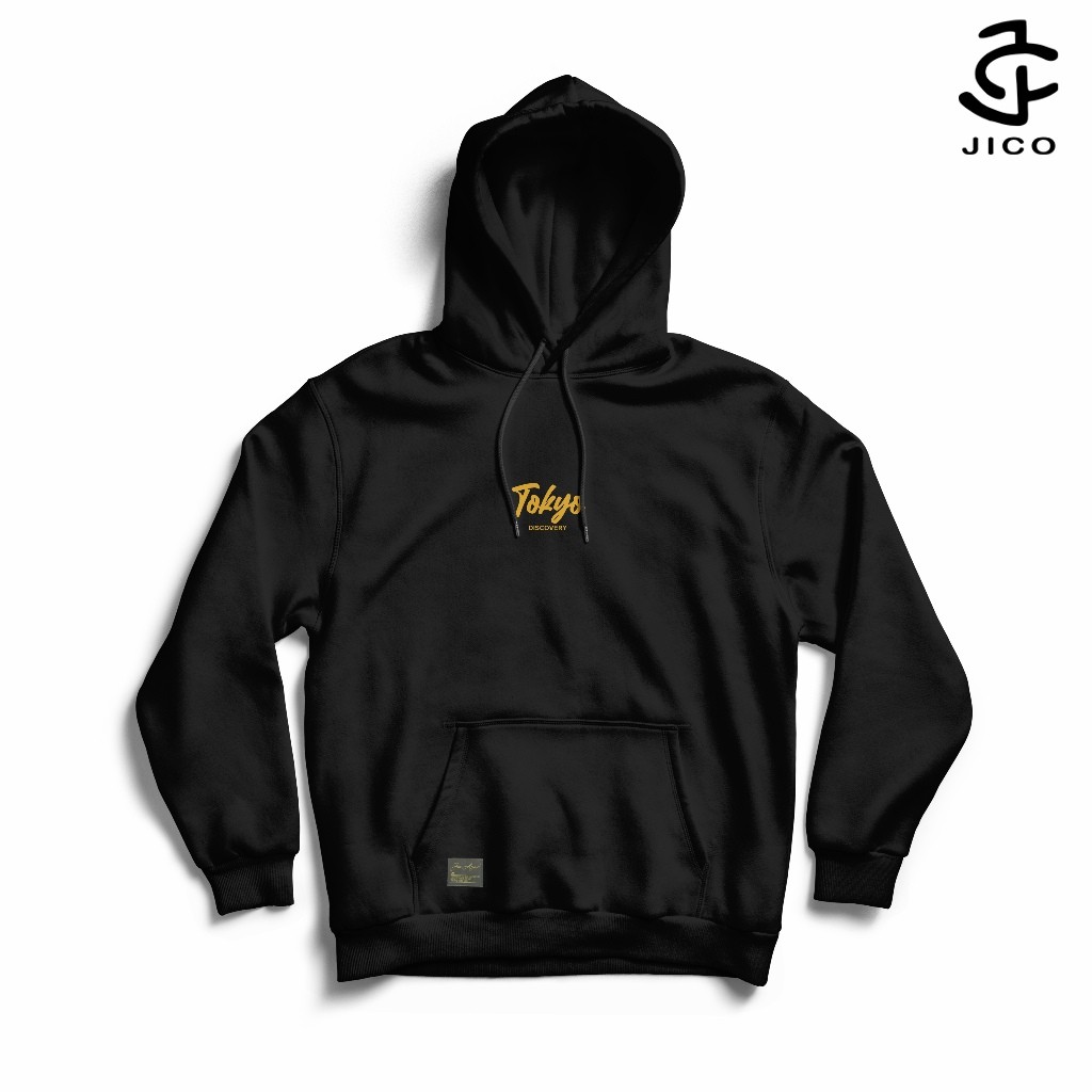 ZUKIMIMO - Jaket Hoodie List Tokyo Discovery Original Unisex Size M - XXL