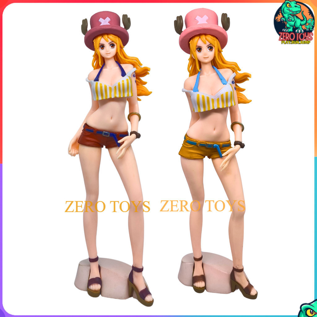 Action Figure One Piece Nami Chopper Outfit Ver Anime Cute Girl