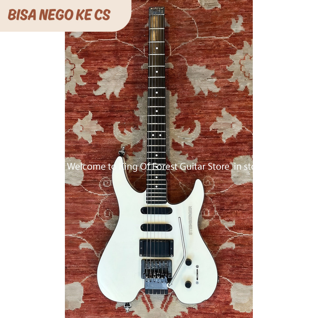 TB hot Custom shop '80s Steinberger TransTrem Headless Electric Guitar1478