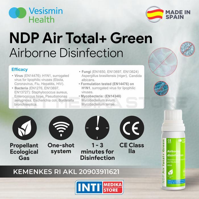 Promo VESISMIN - NDP Air Total + Airborne Disinfectant | Desinfektan Udara - 300 ml Terlaris