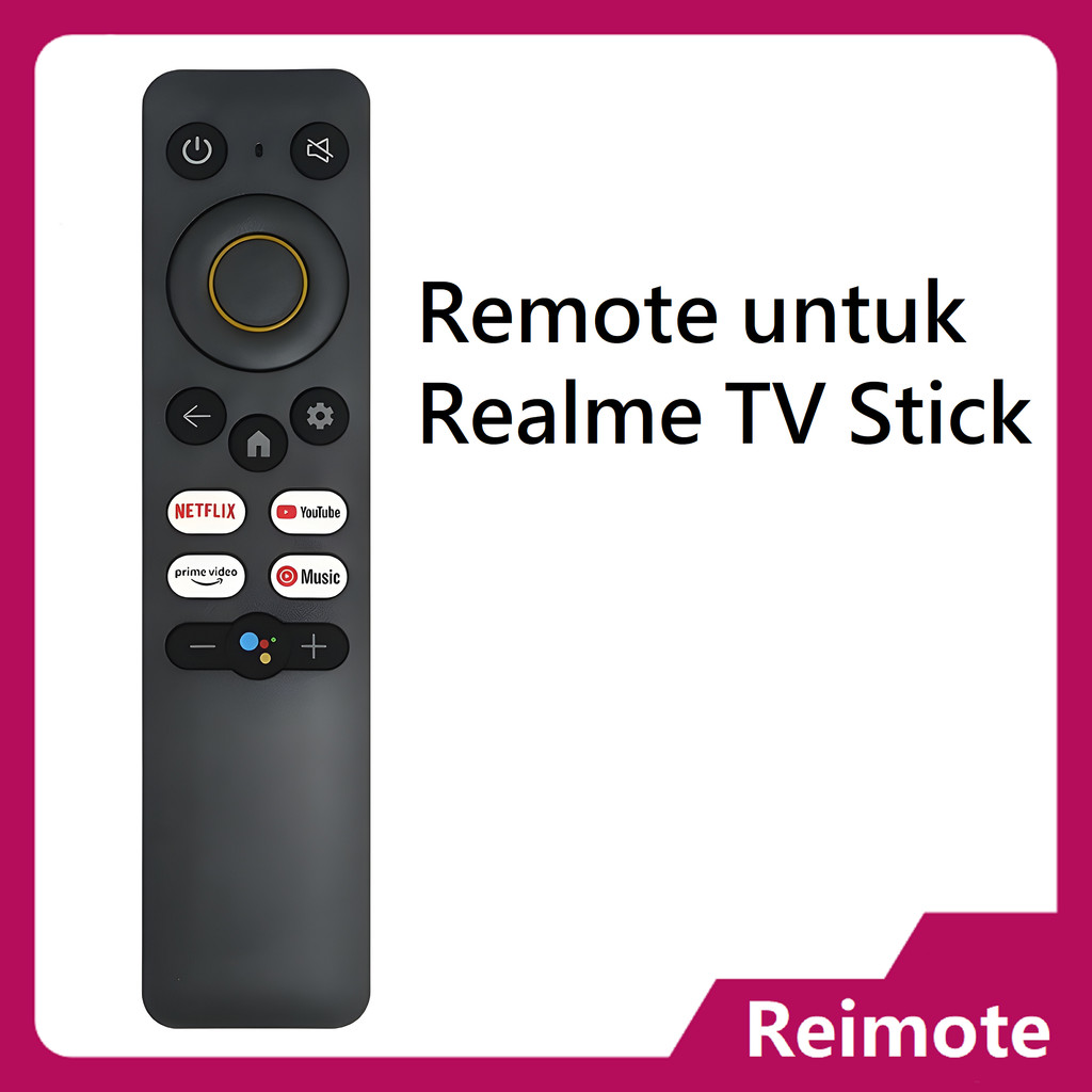 Remote TV Realme Stick Google Android Smart TV Bluetooth Google Voice