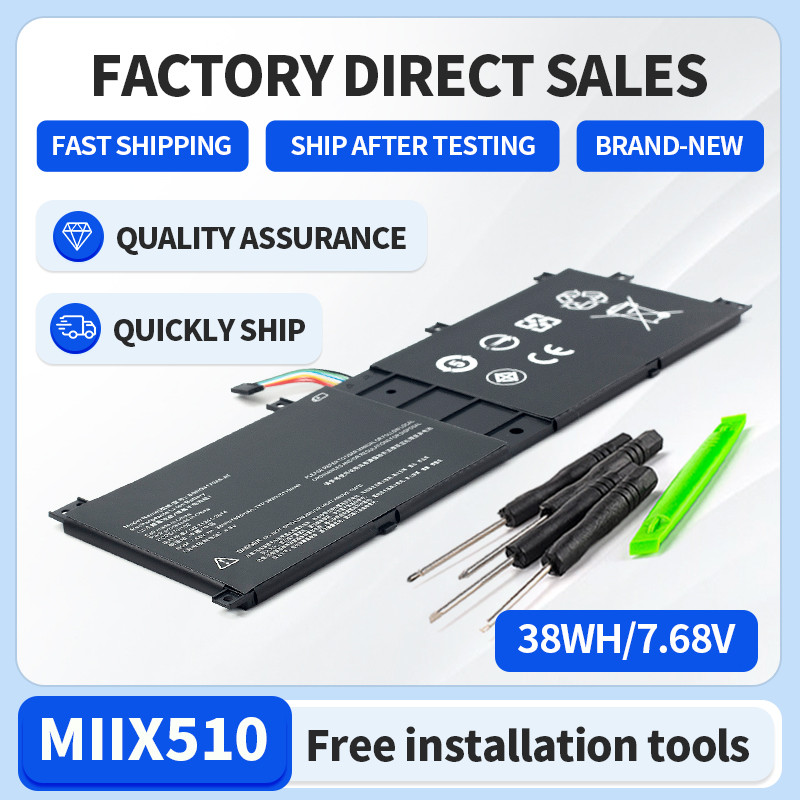 SOMI 7.68V New Laptop Battery for Lenovo IdeaPad MIIX 510 510-12ISK Pro 520-12IKB BSNO4170A5-AT 5B10