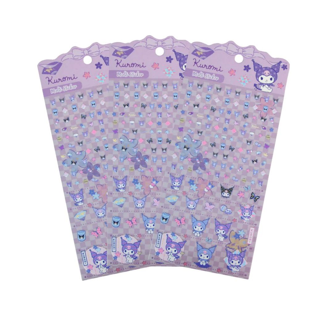 ADINATA Kuromi Multi Sticker | Stiker Kuku Adinata