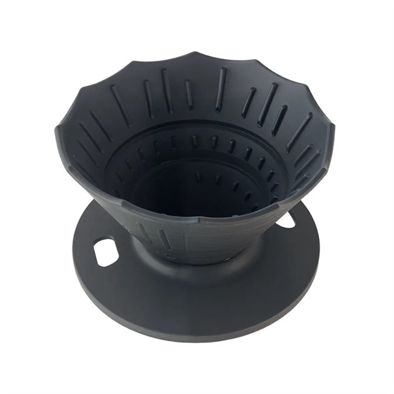 ABWM-Collapsible Pour Over Coffee Dripper Silicone Camping Coffee Filter For Travel Camping Office H