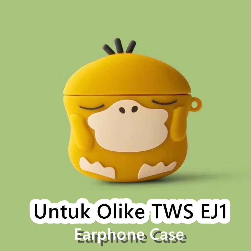 Distinctive Untuk Olike TWS EJ1 Case Inovasi Kartun Lembut Silicone Pelindung Case NO.2