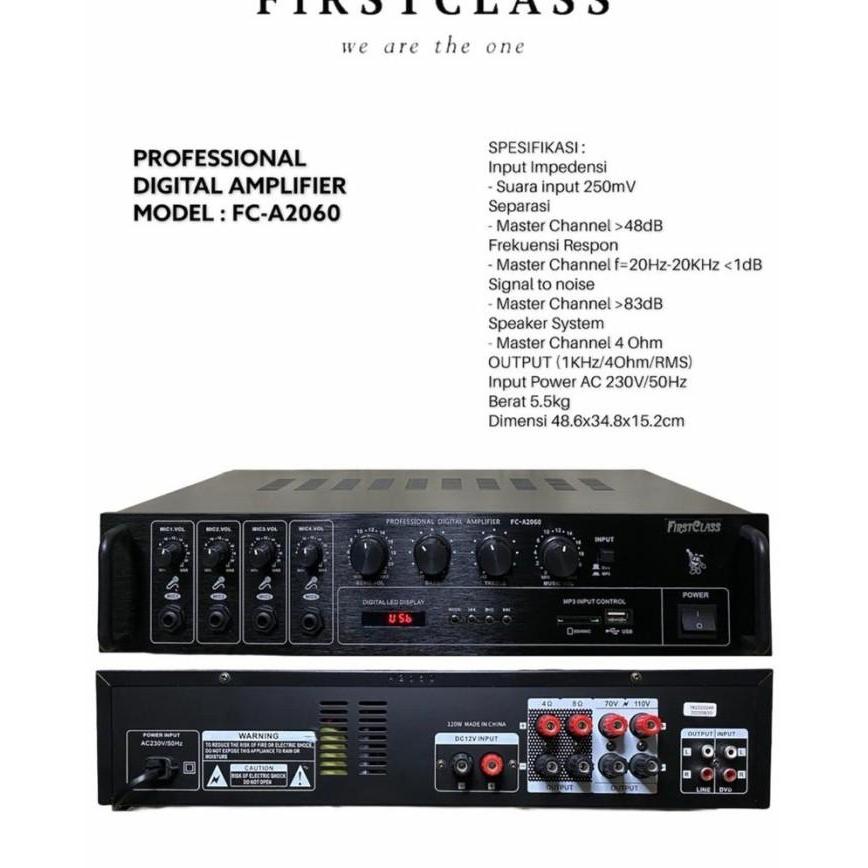 Ampli mesjid musholla,ampli firstclass fc-2060