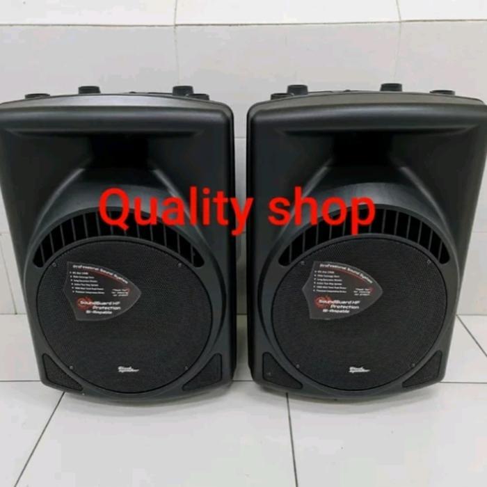 SPEAKER MONITOR PASIF 12 INCH BLACKSPIDER BOX FIBER 2 PCS ORIGINAL