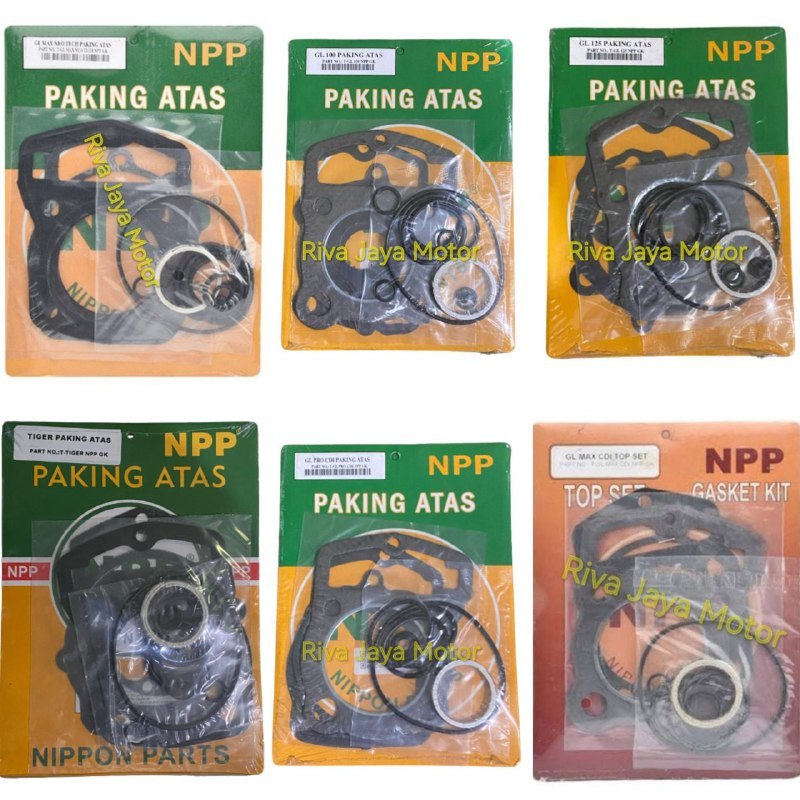 Paking Gasket Packing Topset Top Set Motor Honda Tiger GL Pro Max Neotech Megapro GL 110 125 GL100 G