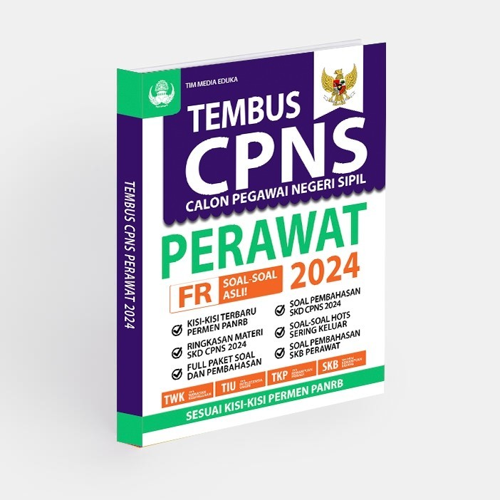 BUKU TEMBUS CPNS PERAWAT 2024 - Media Eduka