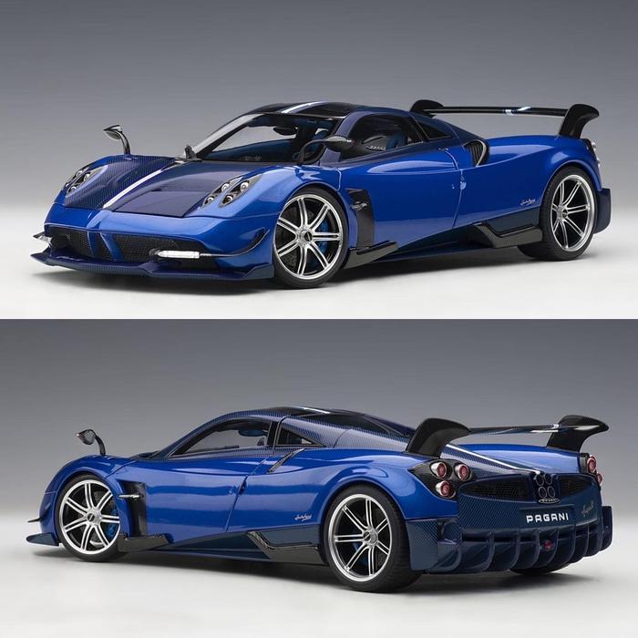 GND48 AUTOart 1:18 Pagani Huayra BC (Blu Francia)