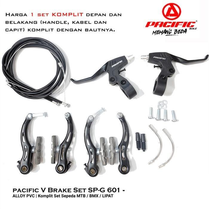 REM V BRAKE SET SEPEDA REM V BRAKE PACIFIC