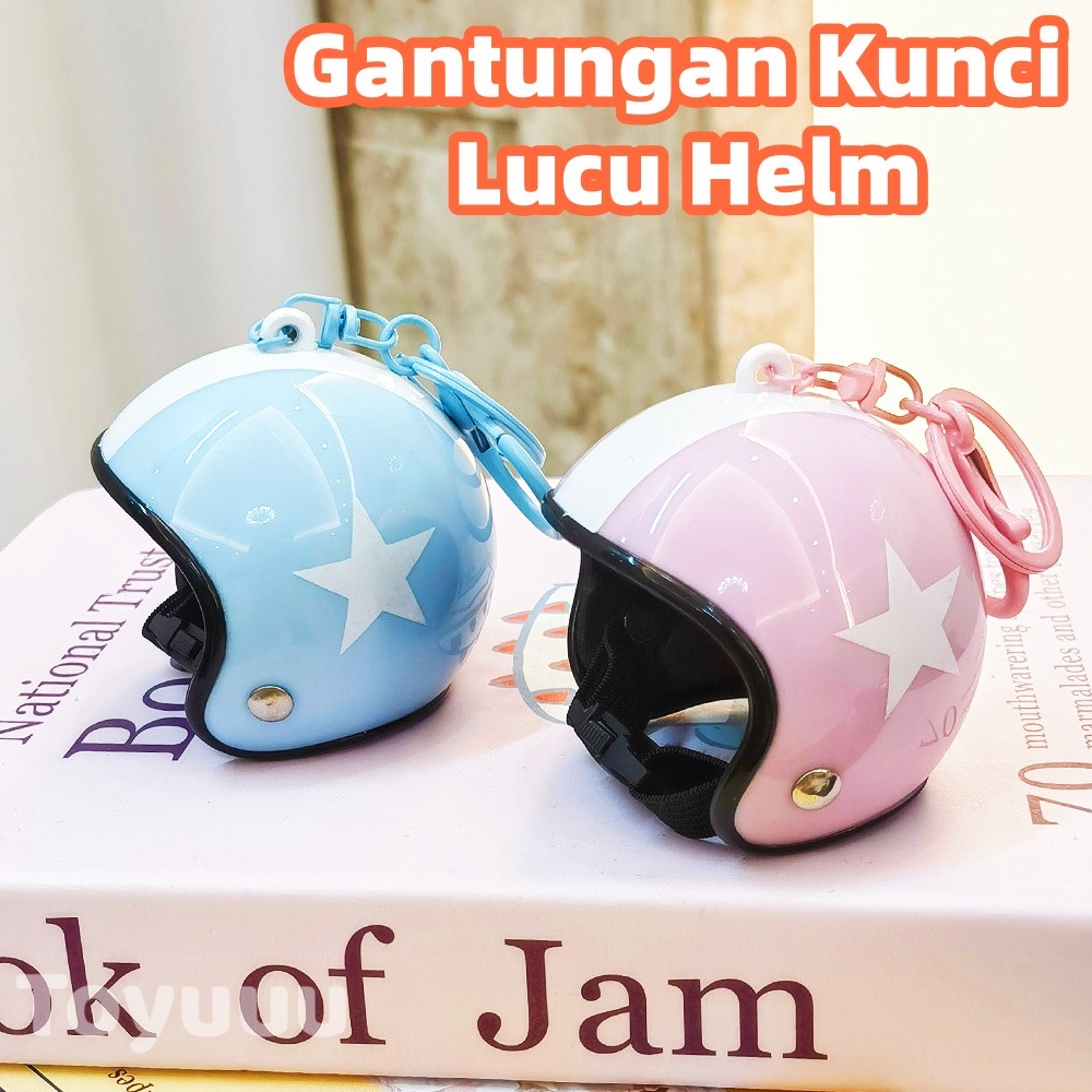 Gantungan Kunci Helm/Gantungan Kunci 3d/Gantungan Kunci Lucu Helm/Gantung Kunci Motor/Gantungan Kunc