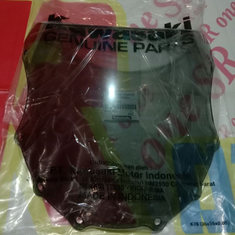 Windshield visor ninja rr old ninja rr zx 39154-1135 ninja dua tak original ninja rr old rr new