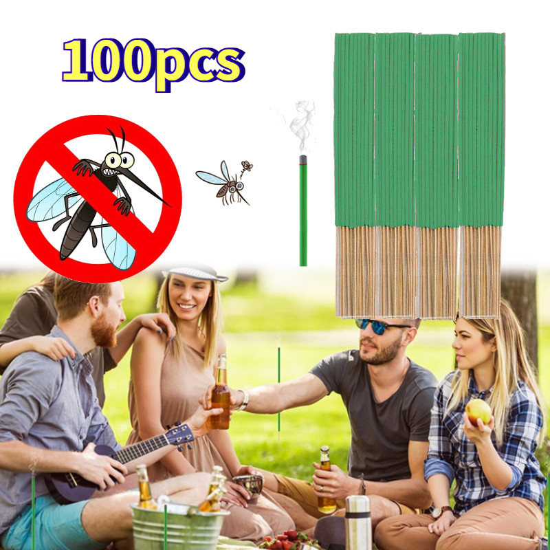 100pcs Obat Nyamuk / Dupa Ampuh Membunuh Nyamuk Lalat Serangga/ Obat Nyamuk Bakar Harum