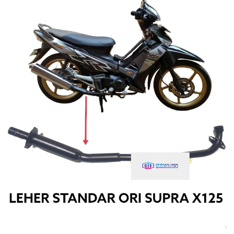 Leher Supra x 125 Knalpot Standar Orisinil SUPRA X125 Leheran Supra Knalpot Original Supra x125 Batm
