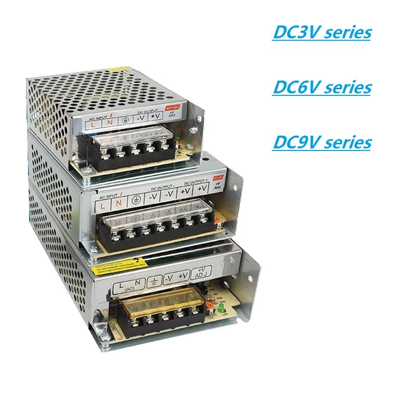 Switing power supy fonte ac 110~220v ange to DC 9V 6V 3V 3a 4a 5a10a20a30a40a50a60a12W60W150W360W sm
