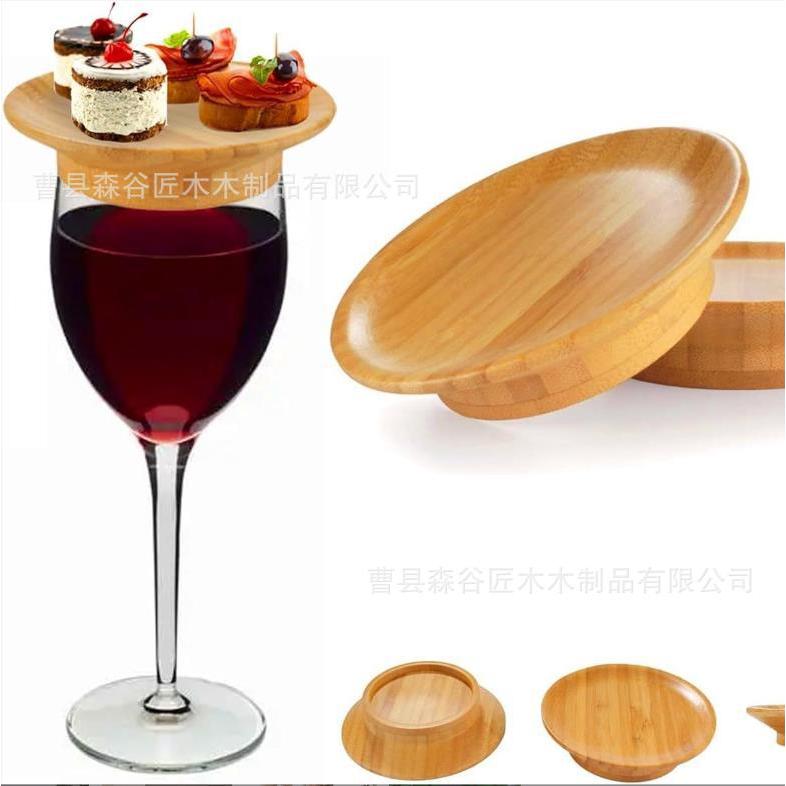 Red Wine Glass Charcuterie Board Wine Glass Charcuterie Topper Bamboo Wine Glass Board