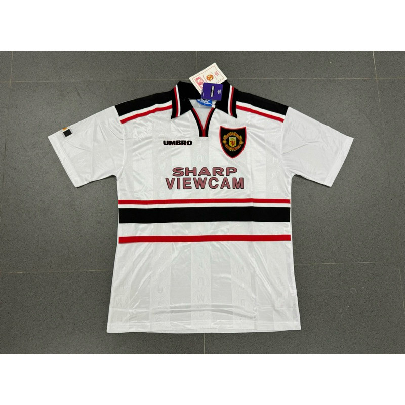 JAJAROMA  RETRO | JERSEY RETRO MU AWAY LOGO PERISAI 1998/1999 GRADE ORI