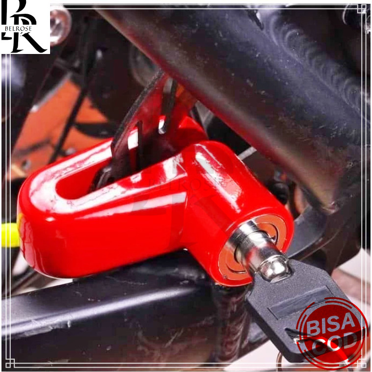 Gembok Cakram Motor Gembok Motor Gembok Disc Brake Gembok Cakram Premium