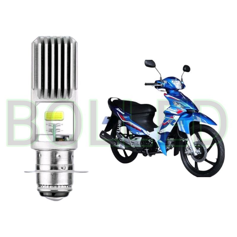 1pcs Lampu depan LED H6 COB motor Suzuki smash titan BLD